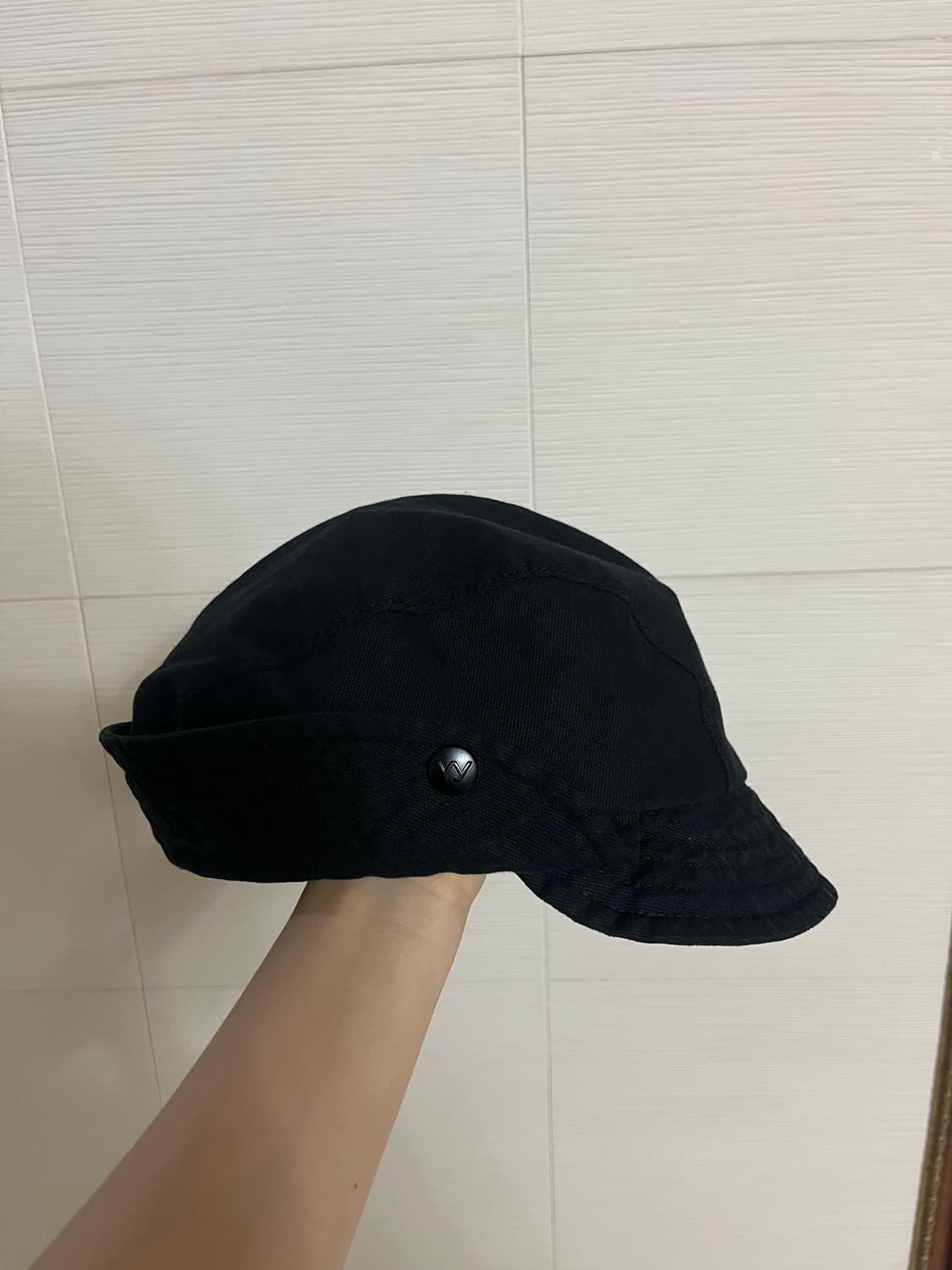 오픈와이와이 버킷햇 BUCKET BERET, BLACK 상품이미지7