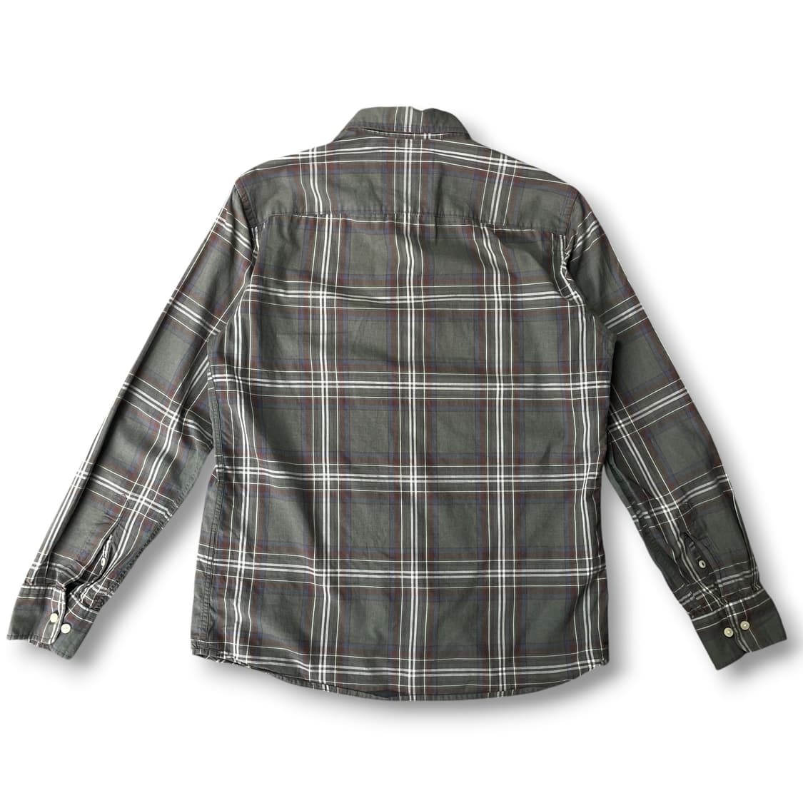 헨리코튼 딥그린 체크셔츠 95 상품이미지2