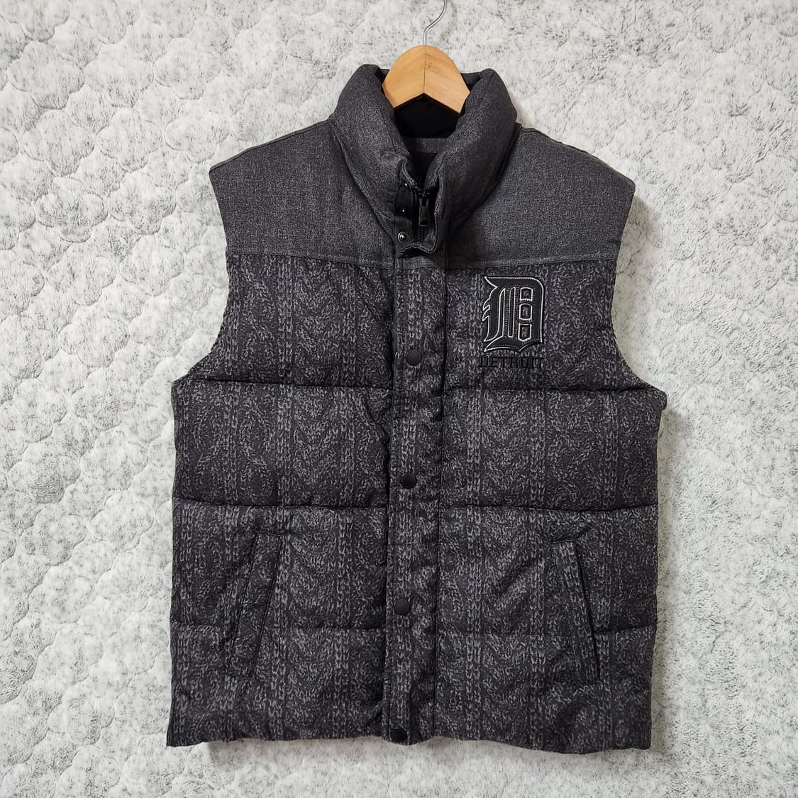 H648 [100] MLB 디트로이트 타이거스 패딩 조끼
 상품이미지1