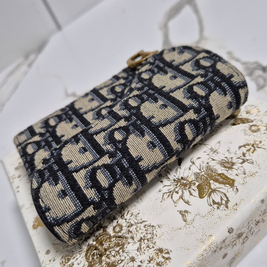 (정품) 디올 오블리크 새들 카드지갑 상품이미지4