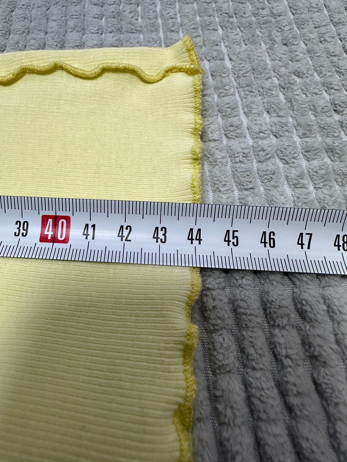 디젤 옐로우 골지 가디건 상품이미지7