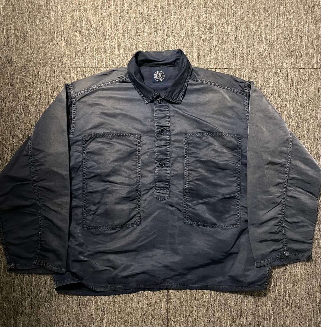 포터클래식 슈퍼 나일론 셔츠 네이비 [M/105] 상품이미지2