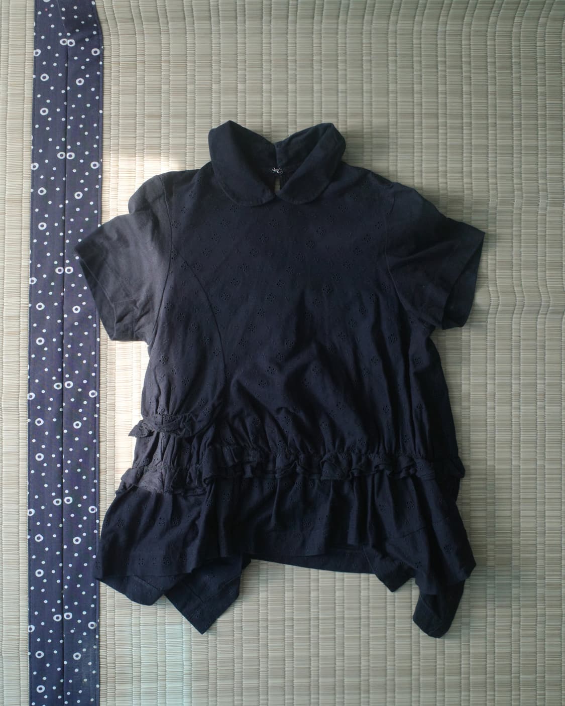 꼼데가르송 트리콧 프릴 반팔 상품이미지1