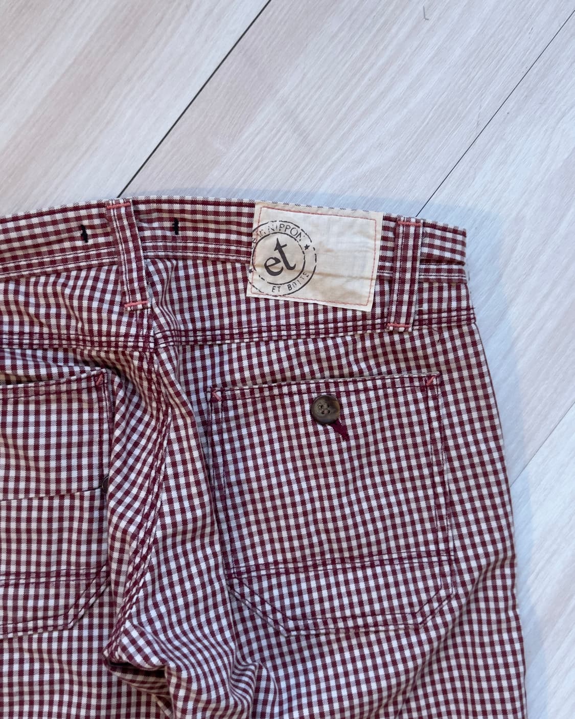 [ET BOITE] Check Carpenter Pants 상품이미지1