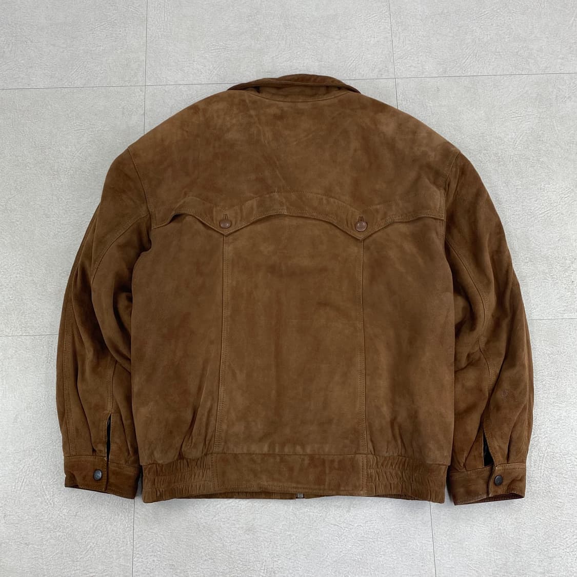 빈티지 양가죽 스웨이드 A-2 블루종 자켓 (100) 상품이미지3