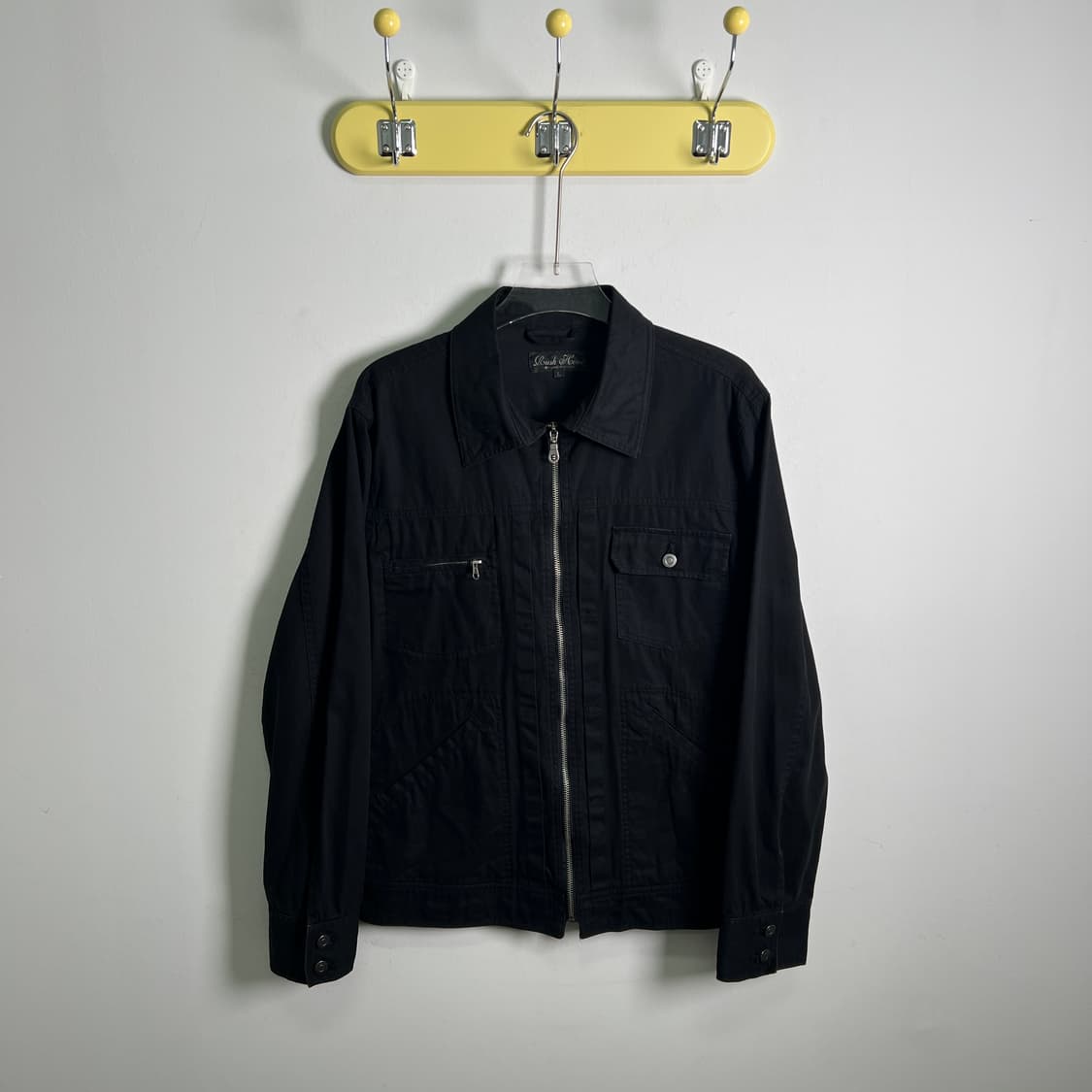 Rush hour 블랙 코튼 자켓 L 상품이미지1