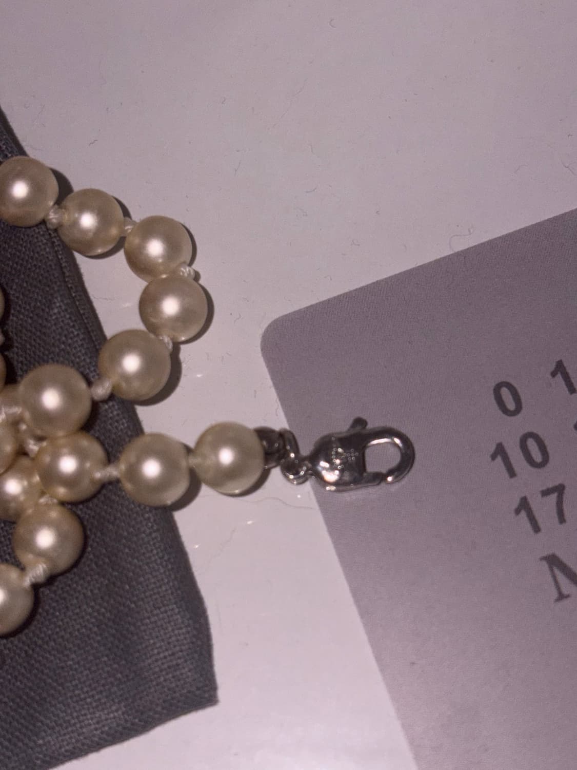 비비안웨스트우드 펄 목걸이 상품이미지2