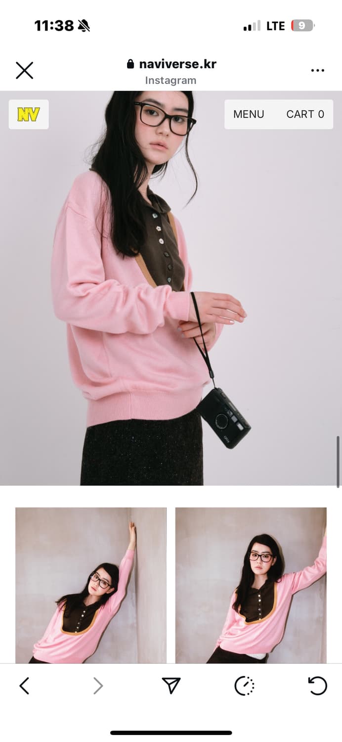 나비버스 니트 상품이미지3