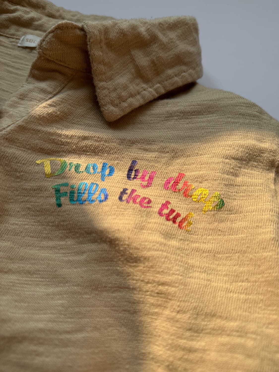 Floral Patch Rainbow Print Shirt 0356 상품이미지5