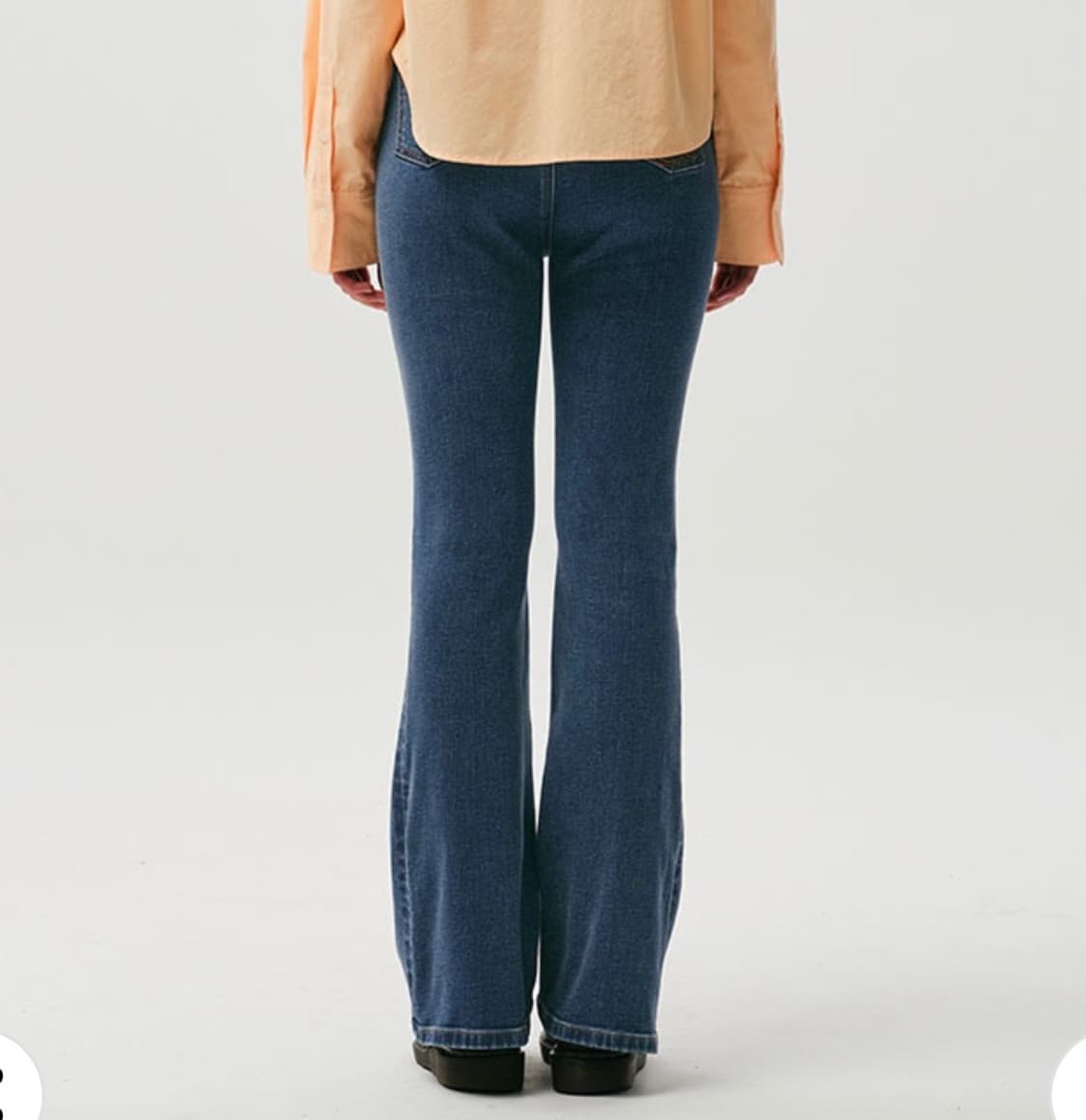 새상품) 키르시 체리 부츠컷 데님 팬츠 다크 블루 상품이미지7