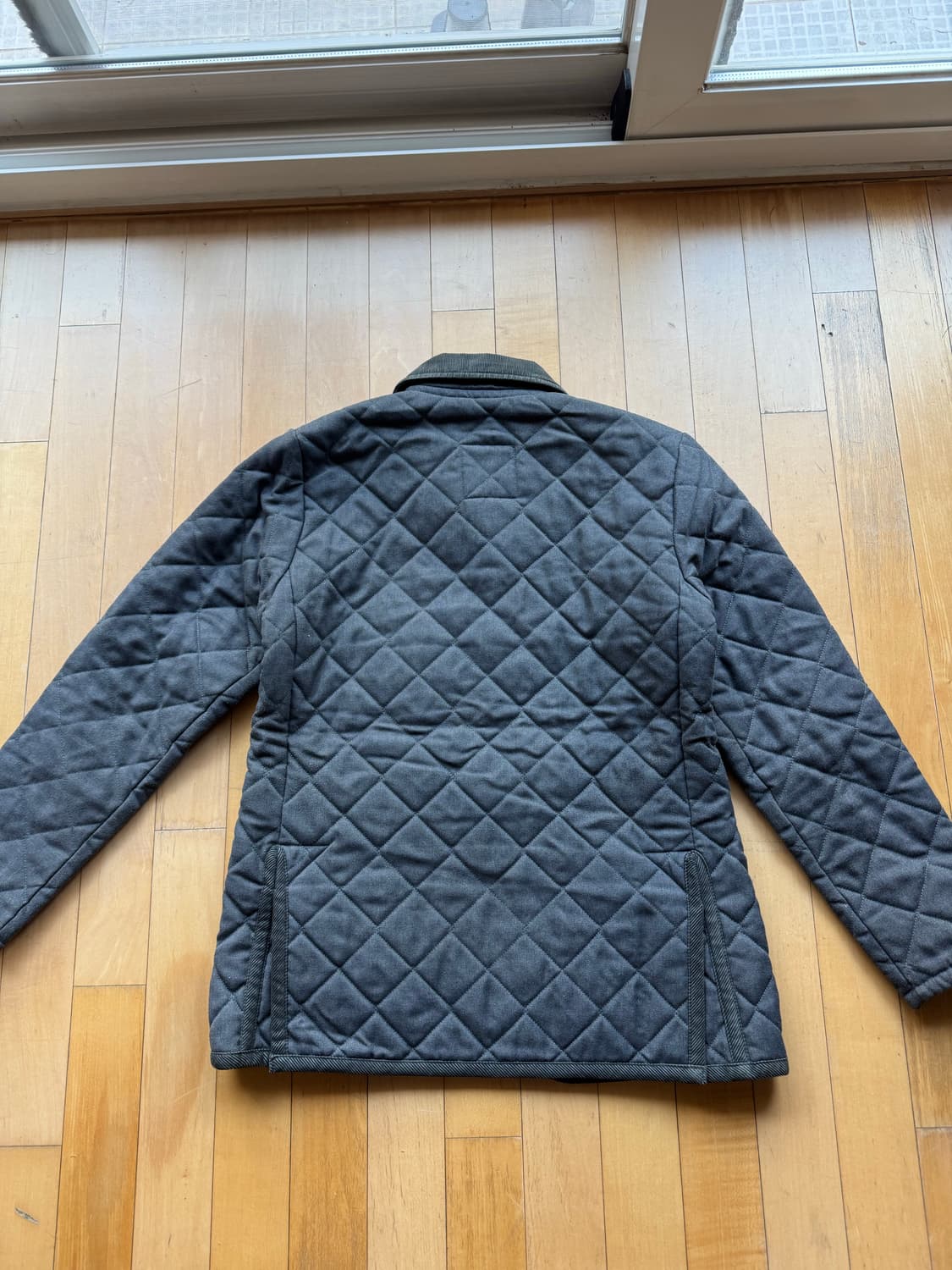 라벤햄 그레이 퀼팅 자켓 상품이미지2