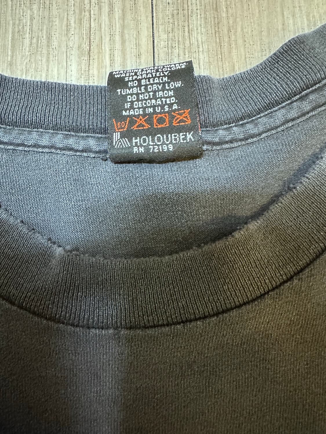 빈티지 할리데이비슨 반팔티 블랙 MADE IN USA 상품이미지4