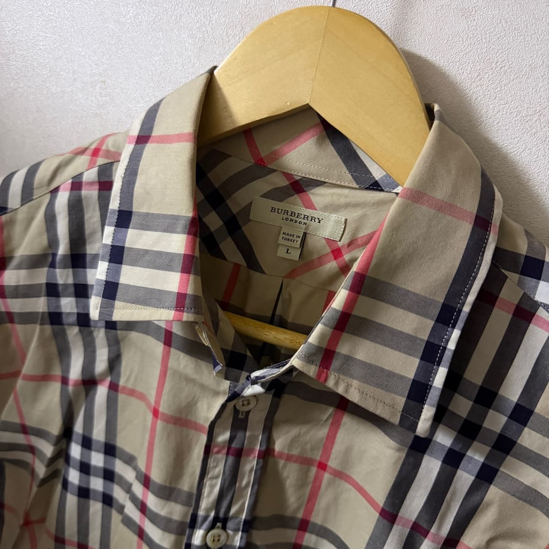 버버리 남성 노바체크 드레스 셔츠 L (105정도) 상품이미지6