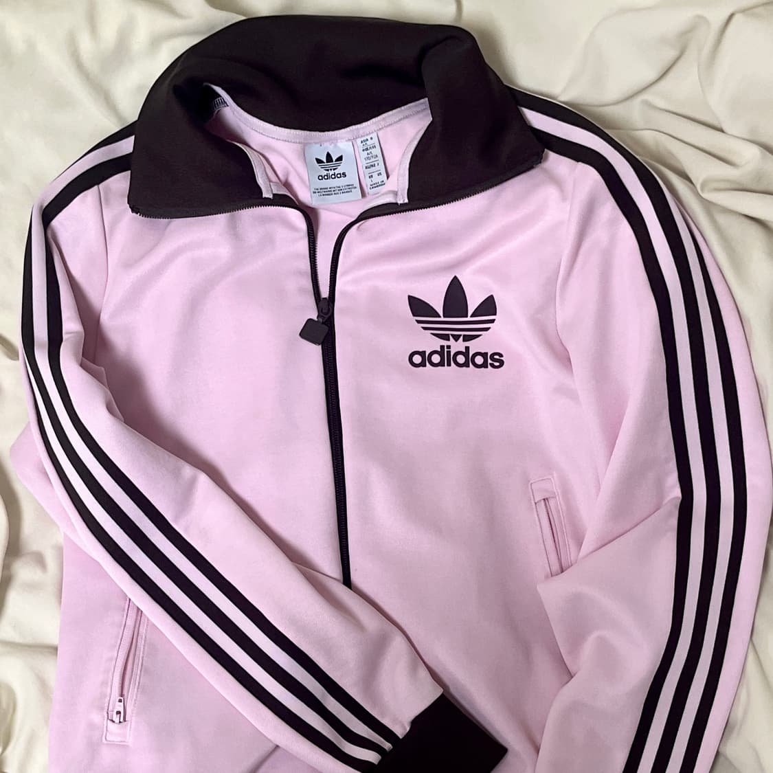 아디다스 오리지널스 베켄바우어 트랙 자켓 클리어 핑크 상품이미지2