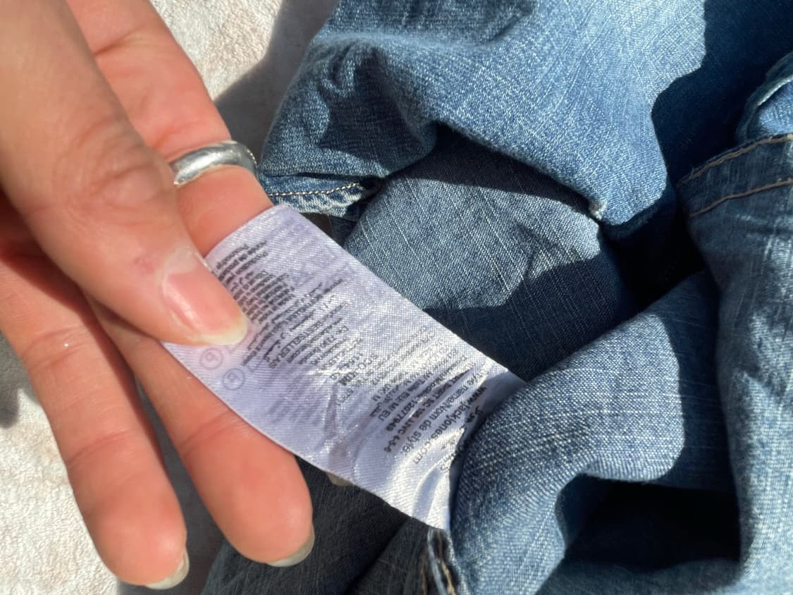 빈티지 웨스턴 데님셔츠  상품이미지9