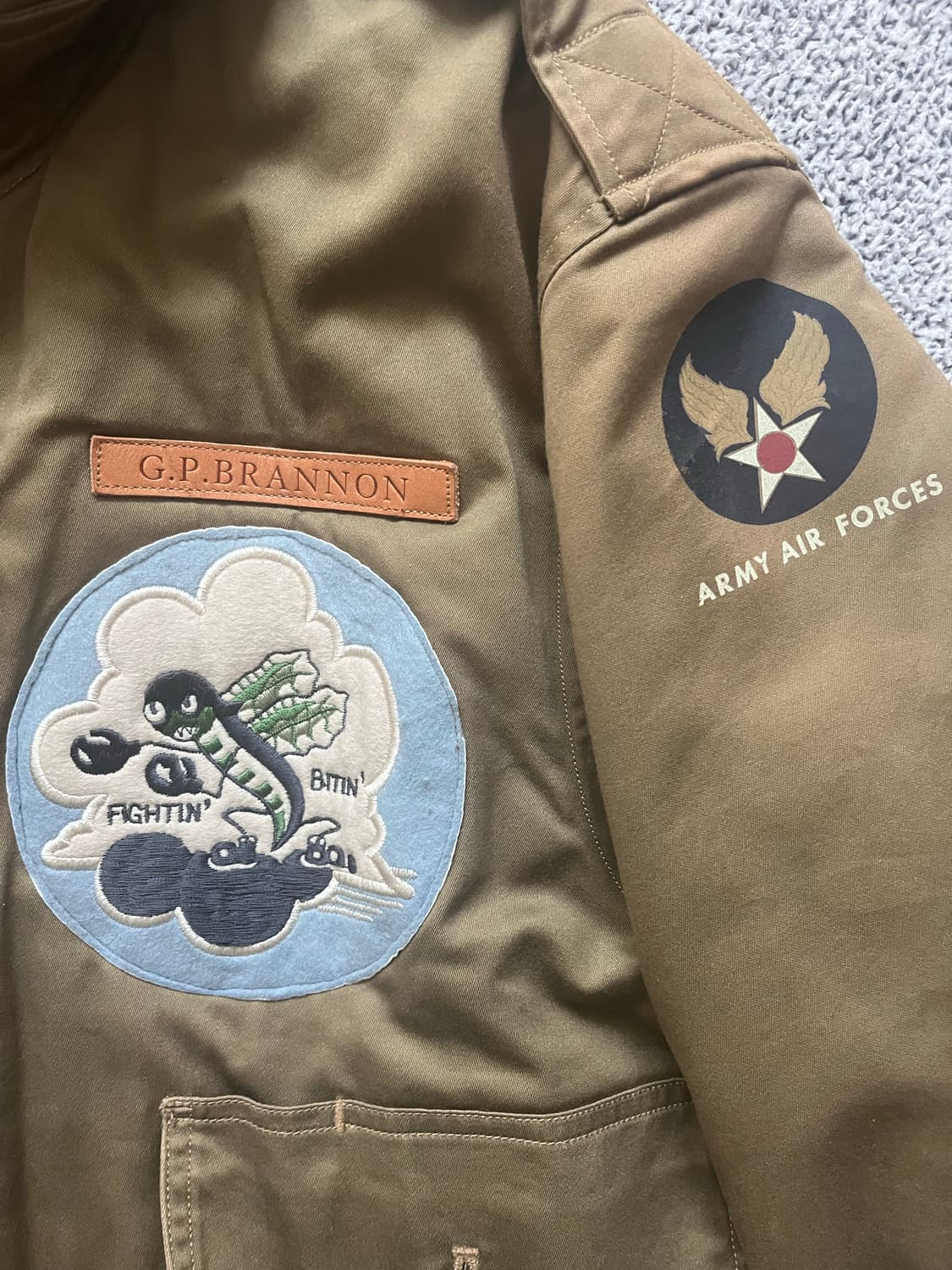 버즈릭슨 B-10 369th BOMB SQ 40 (레드립) 상품이미지6