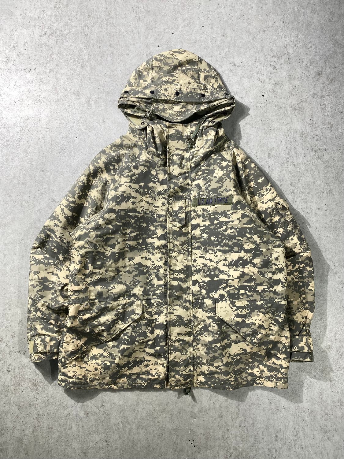 [XL] U.S.AIR FORCE 미군 ECWCS 디지털카모 파카 상품이미지1