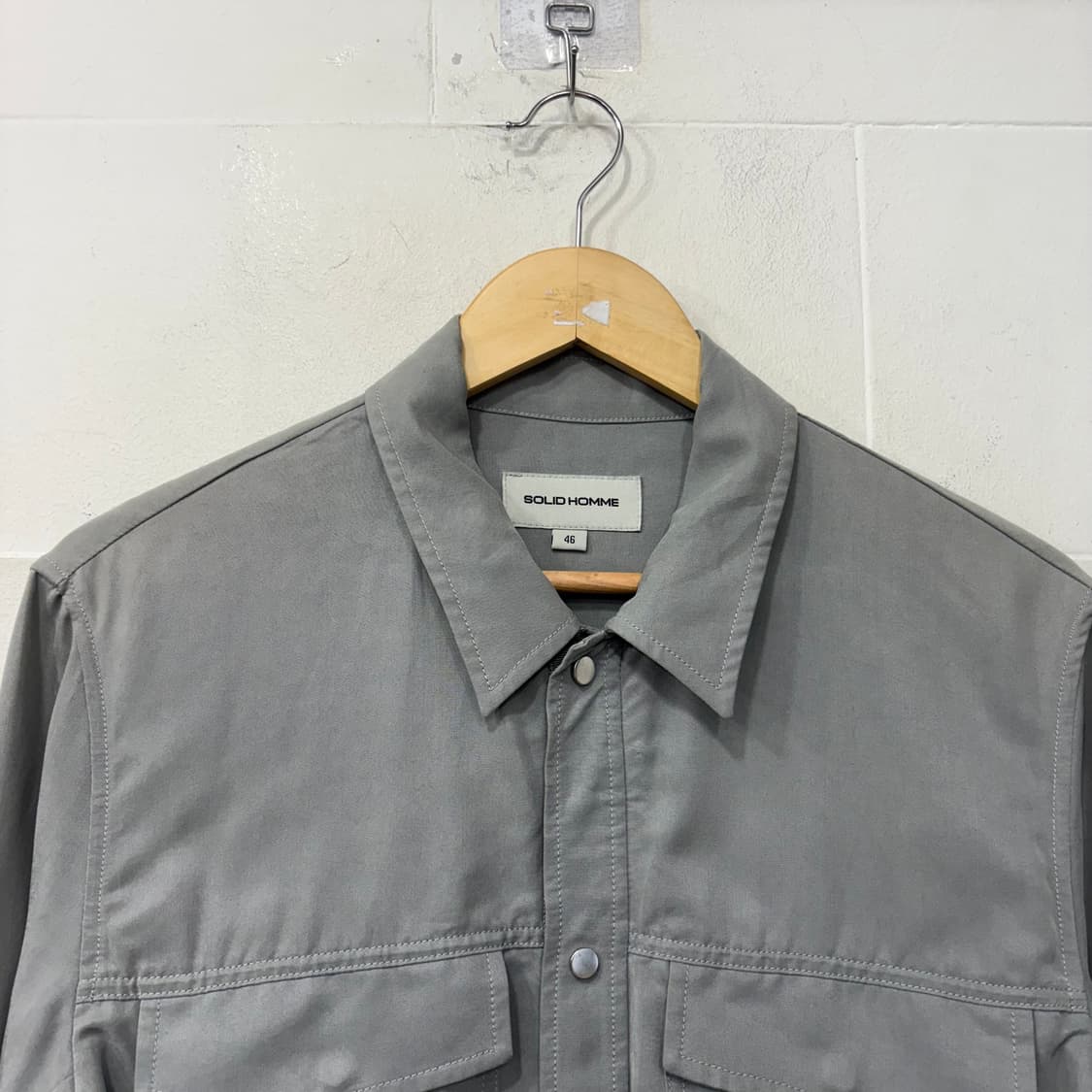 솔리드옴므 나일론 셔츠자켓 상품이미지2