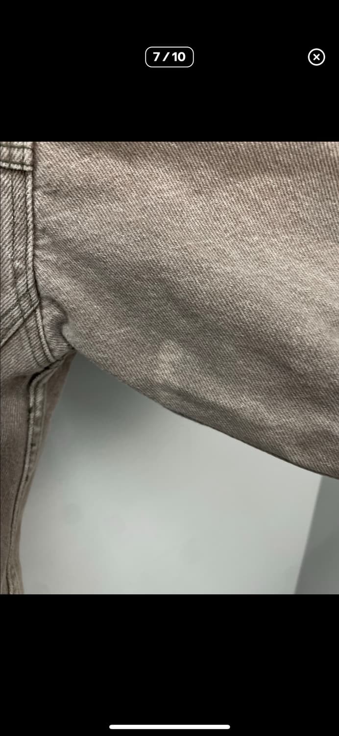 게스USA 워싱 데님 트러커 자켓 A3438 상품이미지7