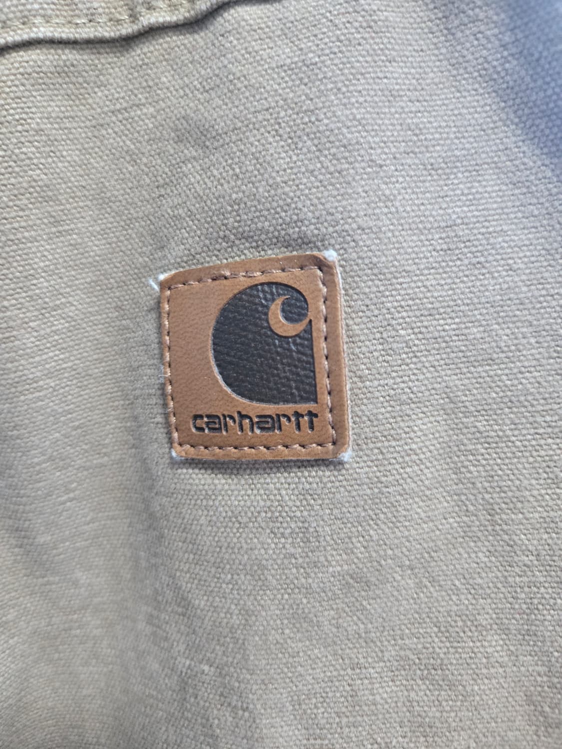 칼하트 베스트 V13 샌드스톤 덕 캔버스 SDL 조끼 상품이미지4