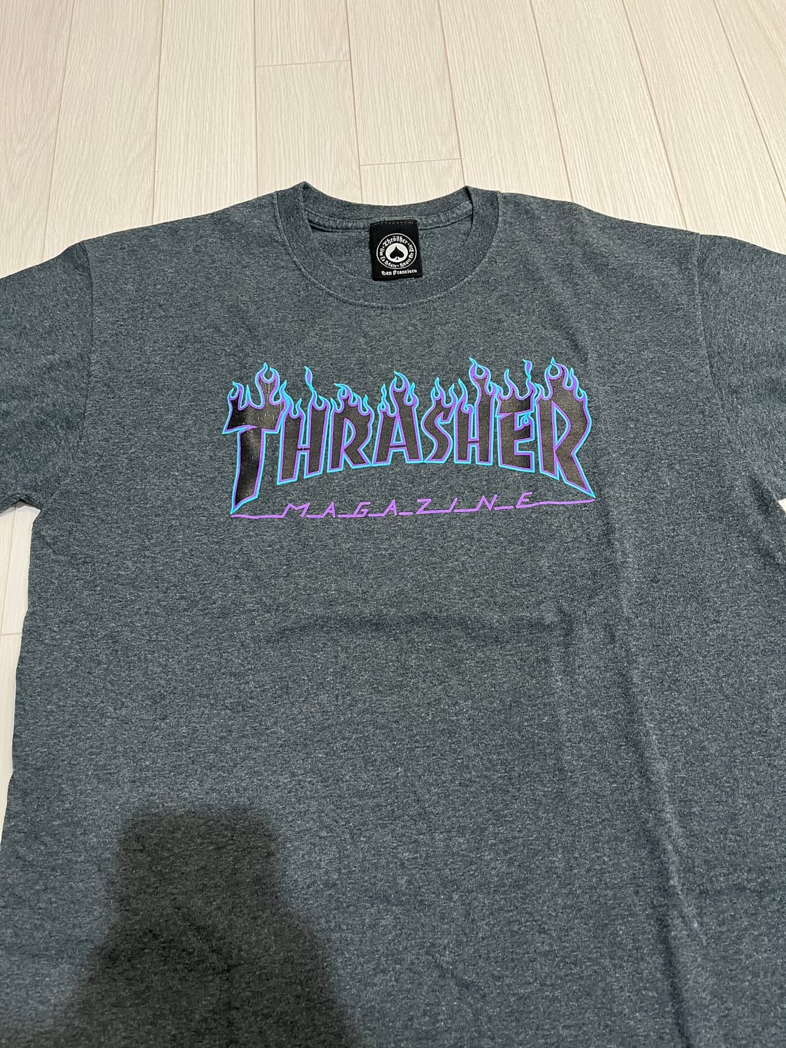 트레셔 티셔츠 L 블루 플레임 상품이미지1