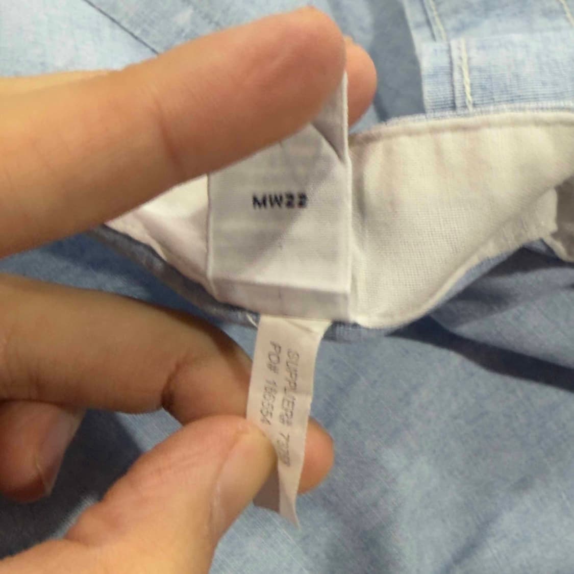 폴로 랄프로렌 로고 포켓 데님 긴팔 셔츠 상품이미지7