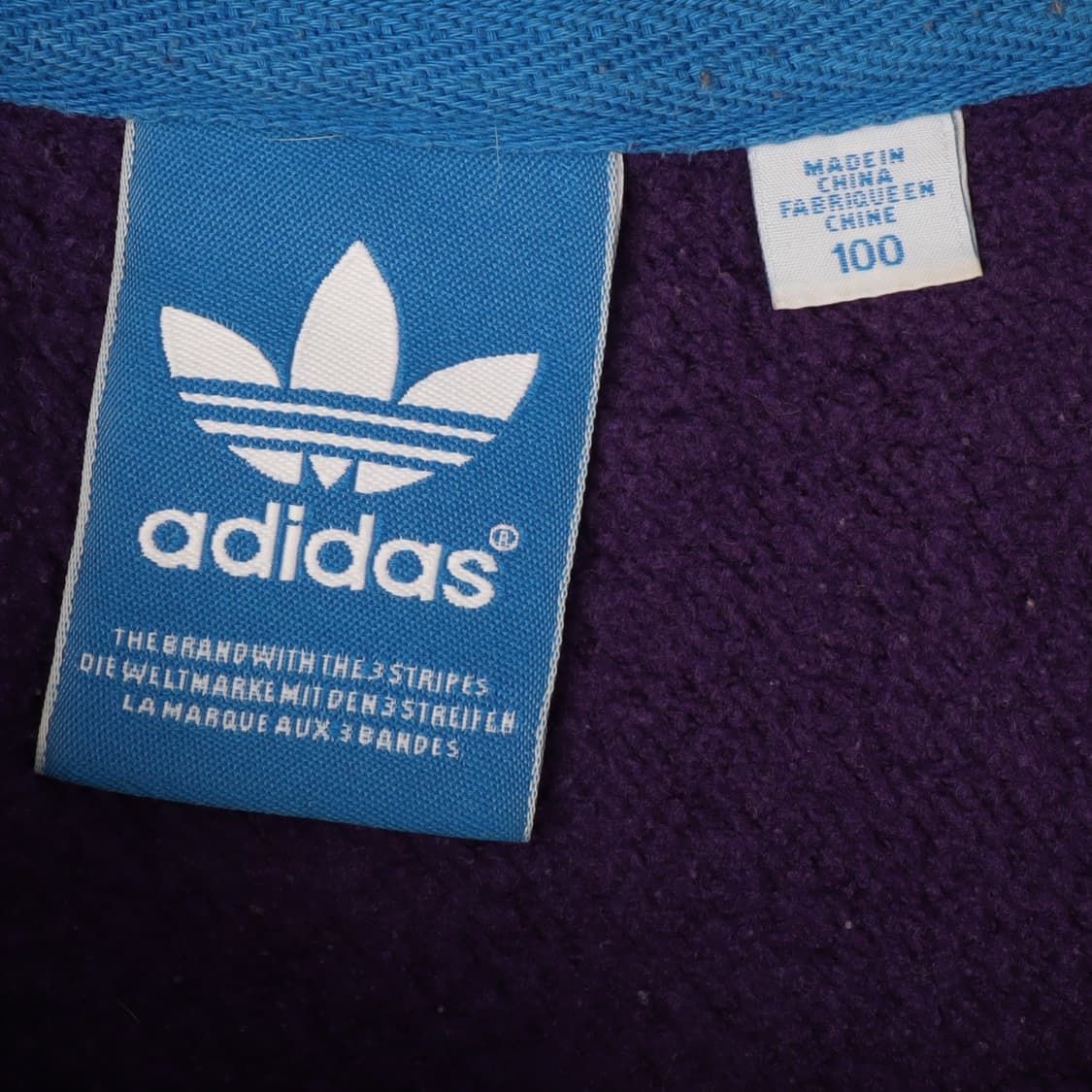 아디다스 퍼플 파이어버드 후드티 상품이미지8