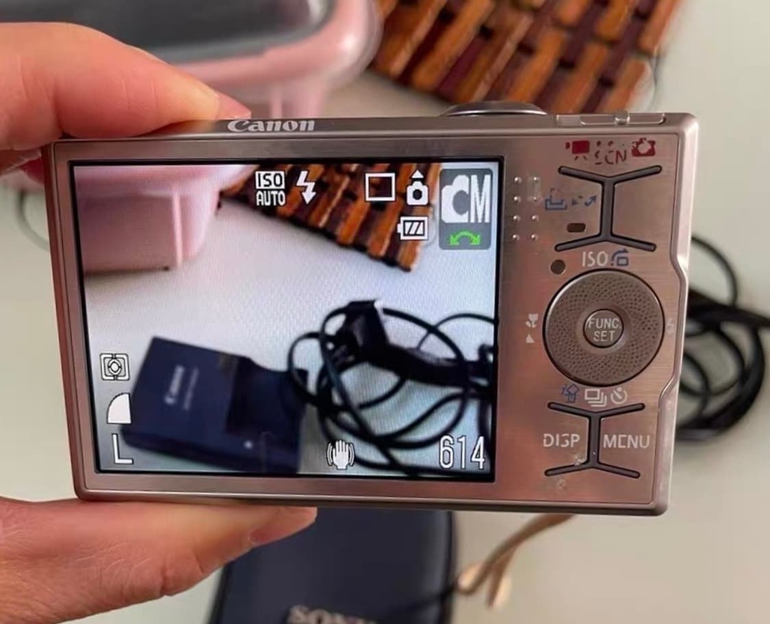 캐논 익서스 90 CANON IXUS 90 빈티지 디지털카메라 디카 상품이미지8