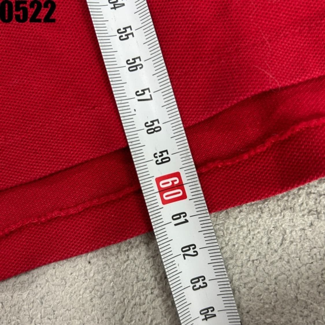 폴로 레드 반팔카라티  상품이미지5