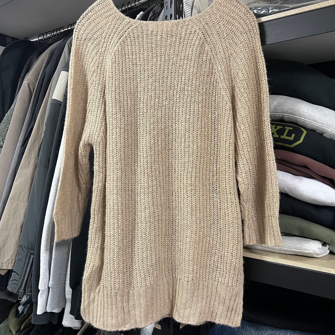 Sm2 모리걸 7부 여리 니트 상품이미지3