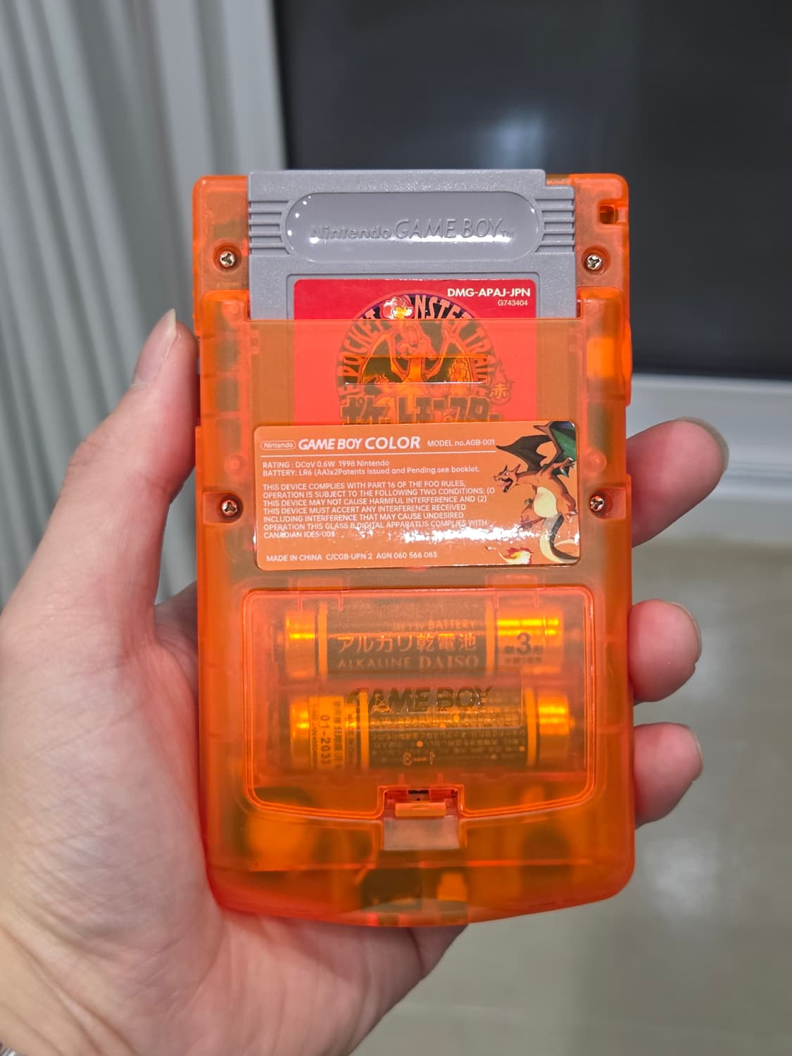 게임보이 컬러 리자몽 (gbc) + 포켓몬레드 상품이미지3