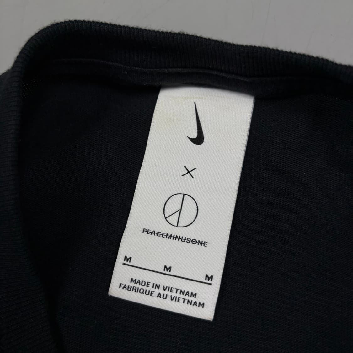 나이키X피스마이너스원 블랙 롱 슬리브 상품이미지5
