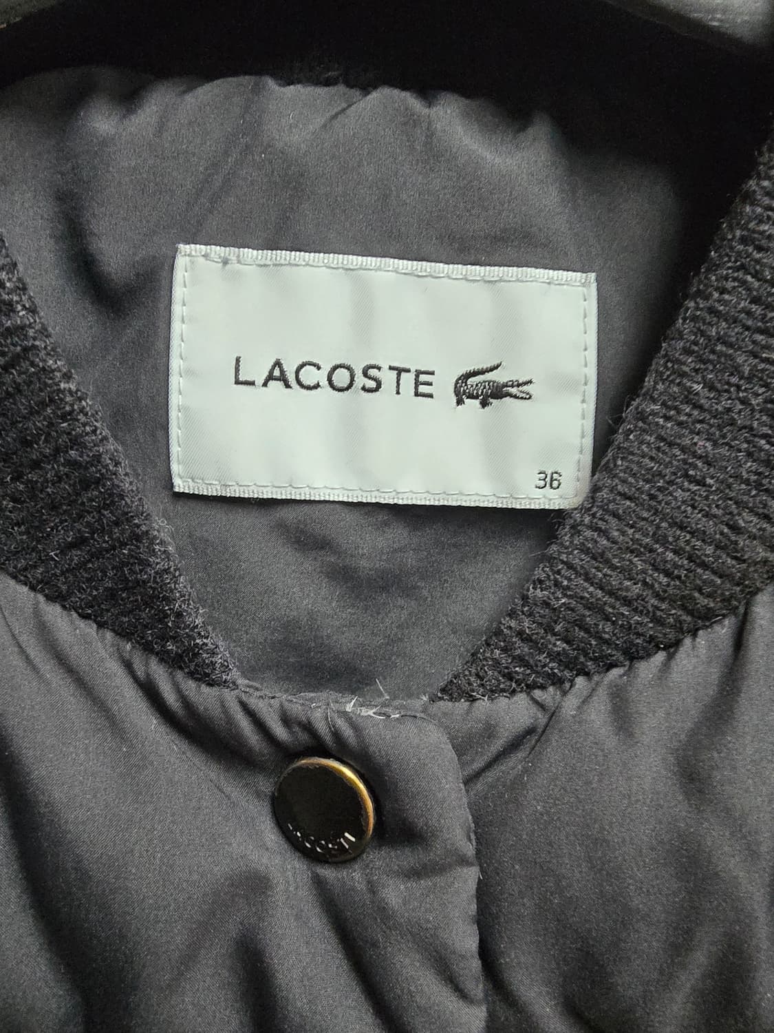 라코스테 구스다운 패딩 조끼 95 상품이미지4