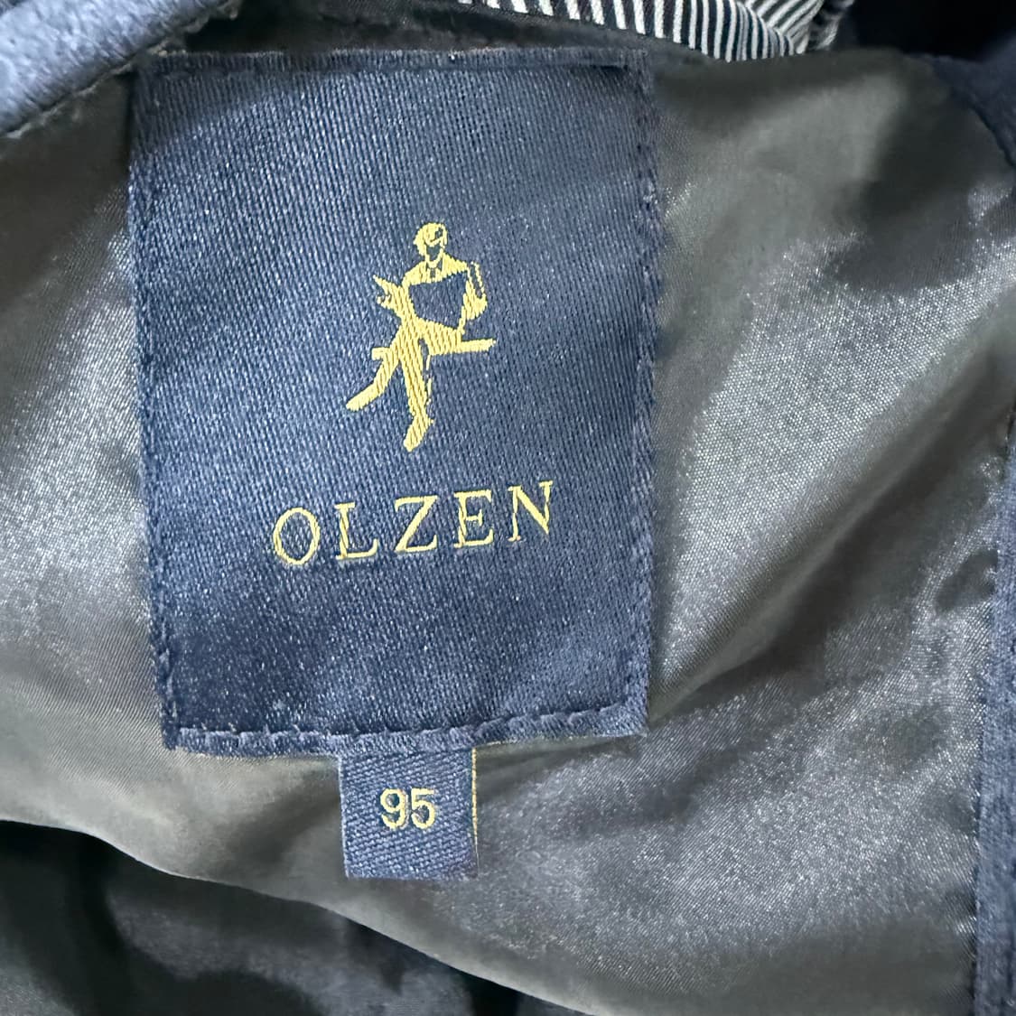 [95] 올젠 네이비 퀄팅 코트 자켓 0112T1 상품이미지3