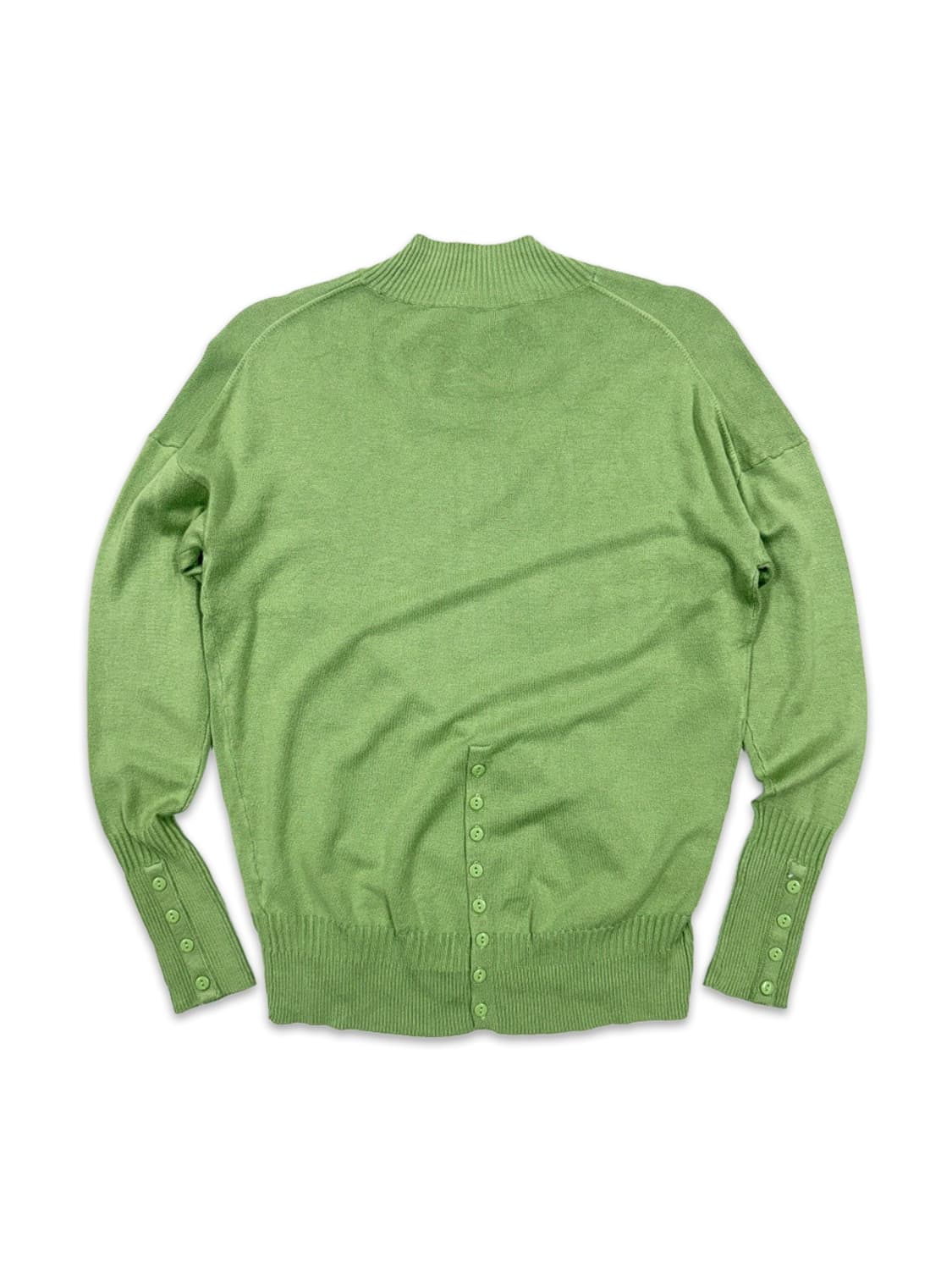 빈티지 Doclasse 파스텔 그린 단추 디테일 니트 상품이미지2