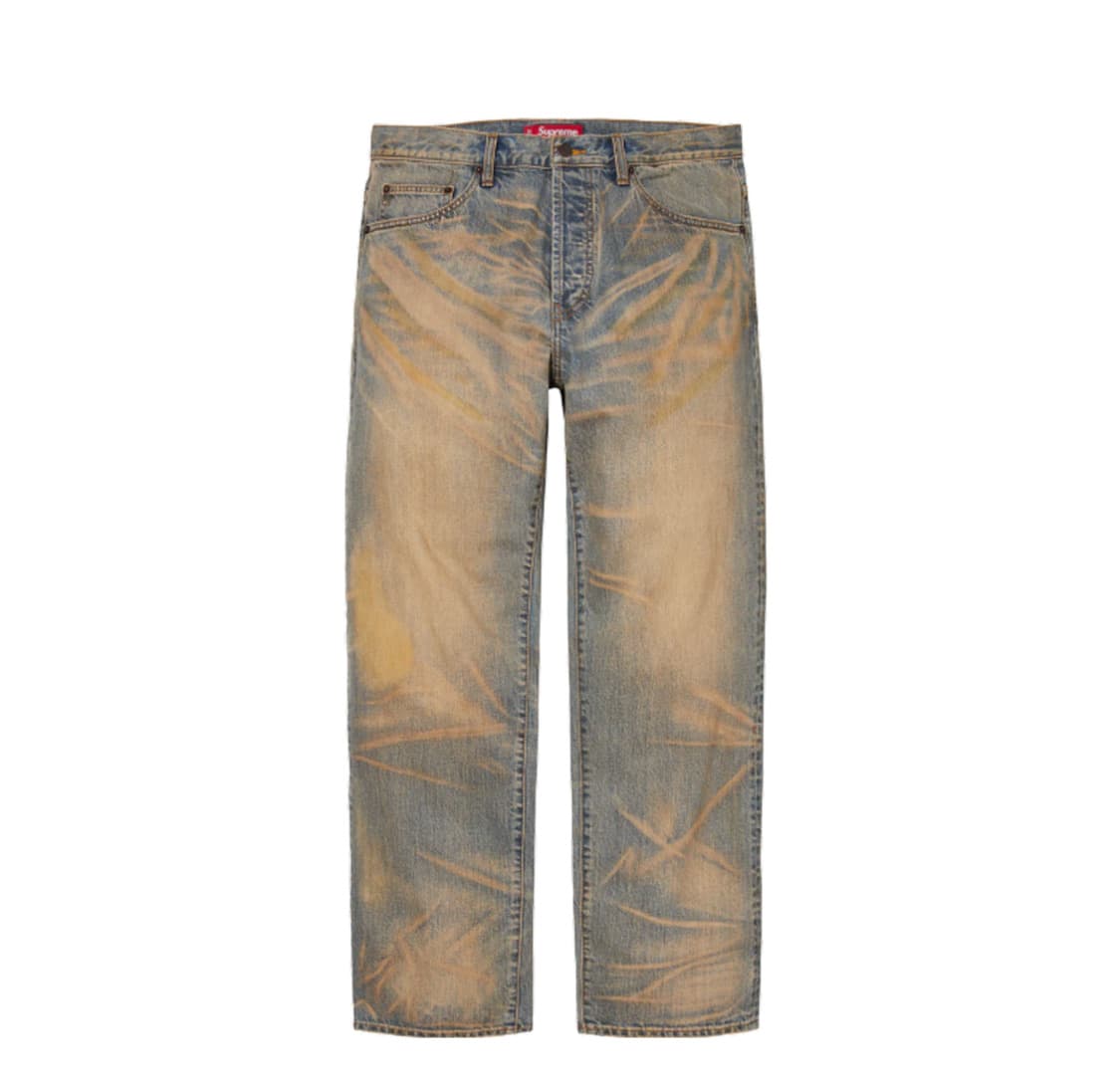 슈프림 레귤러 진 더티 인디고 상품이미지1