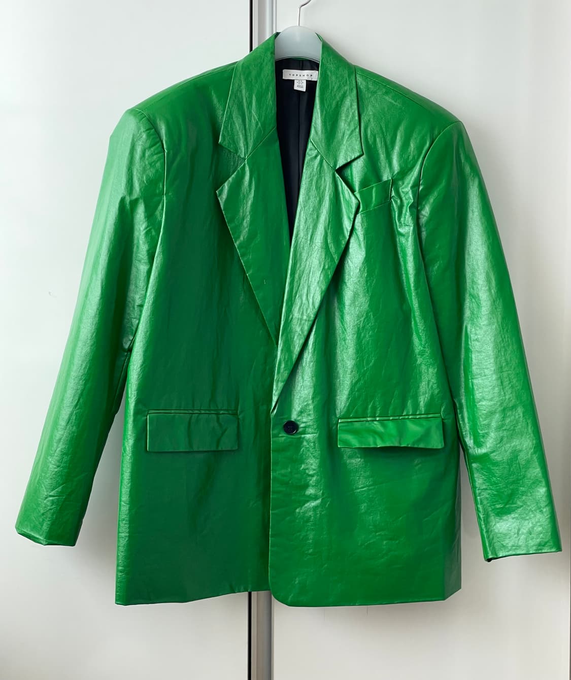 탑샵(Topshop) 비비드 그린 블레이저 자켓 상품이미지1