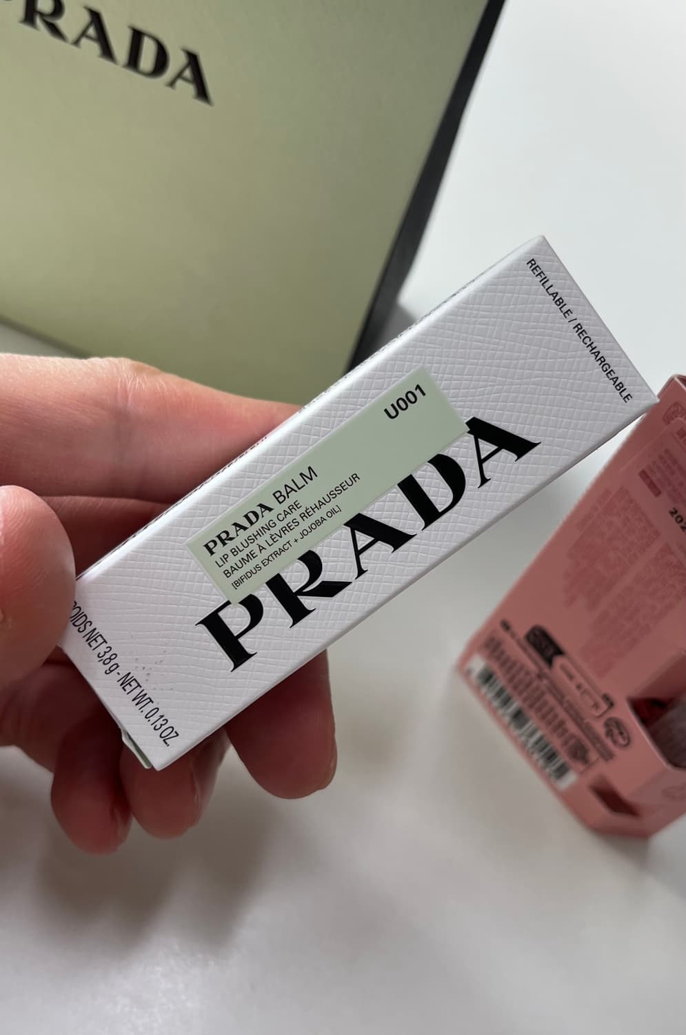 [새제품] 프라다 립밤 U001 아스트랄핑크 +패러독스 1.2mm 상품이미지3