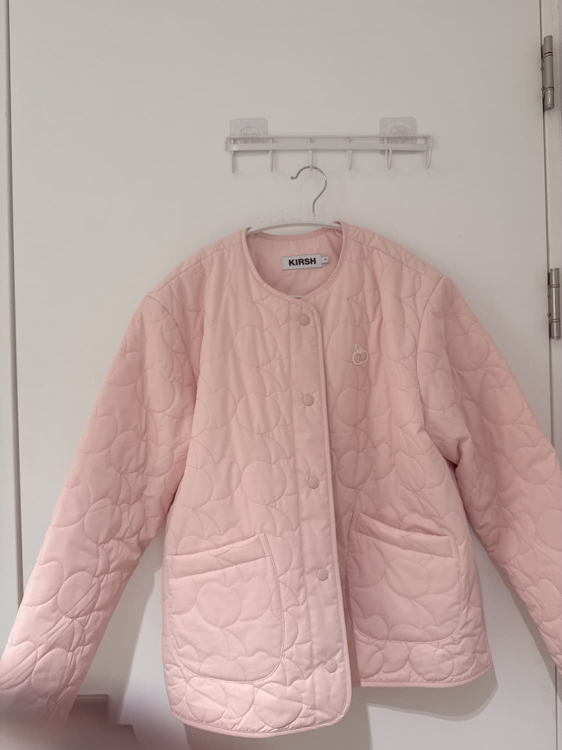 키르시 체리 퀄팅 자켓 경량패딩 상품이미지3