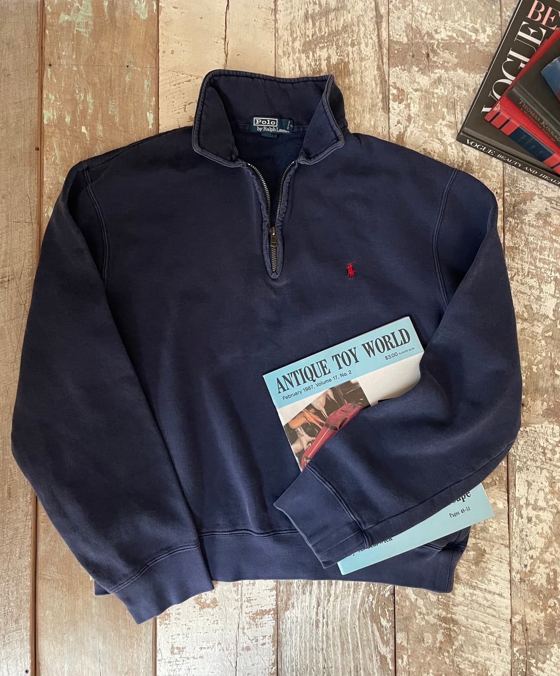 Vintage Polo Ralph Lauren Half Zip Sweat 상품이미지9