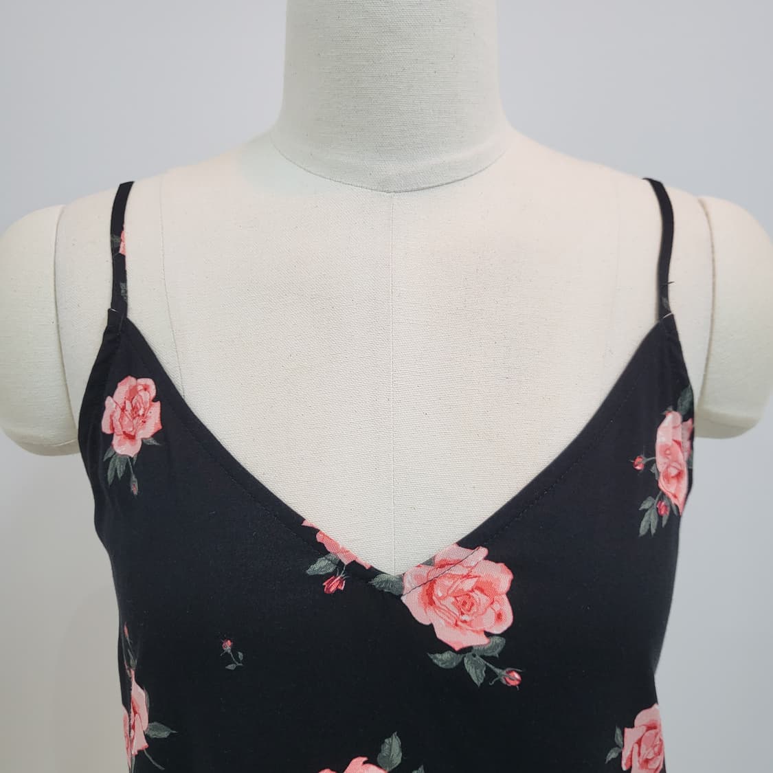 [S]H&M 로즈 플라워 슬립나시 상품이미지3