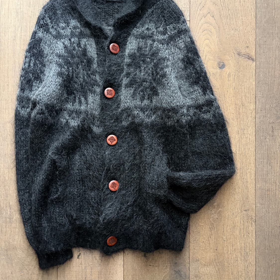 Hairy Nordic Mohair Cardigan 상품이미지5