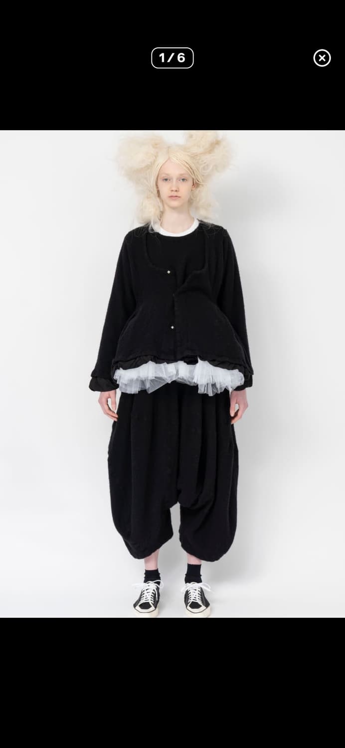 꼼데가르송 꼼꼼 프릴 상의 상품이미지6