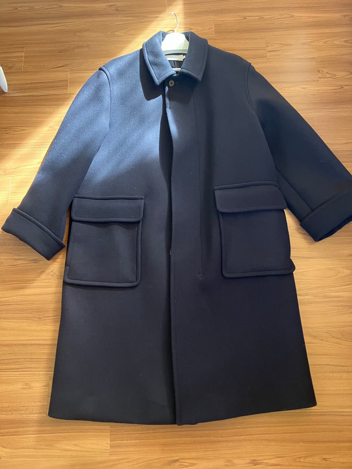 그라페이퍼 네이비 더블멜톤1사이즈 상품이미지3