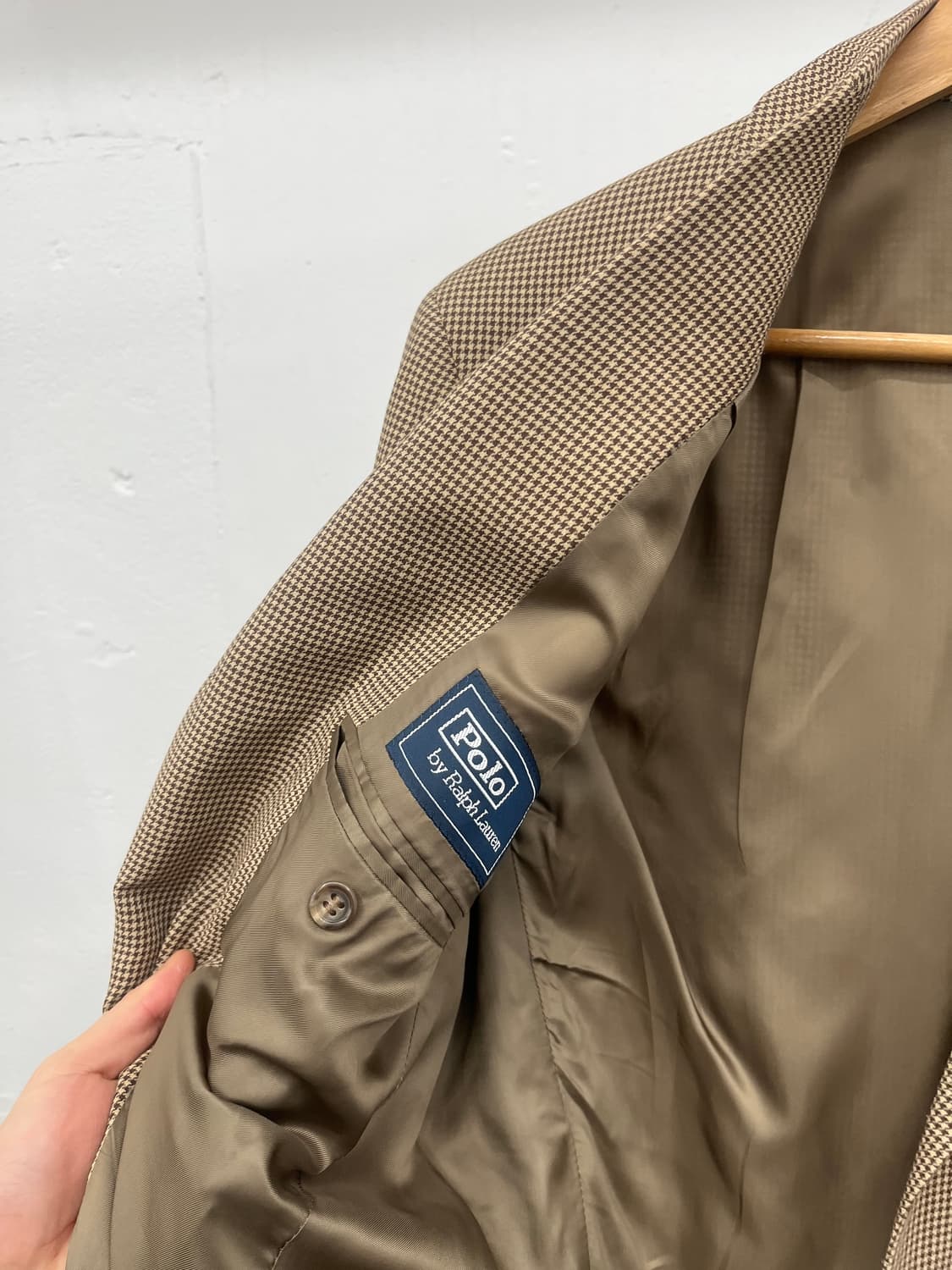 L) POLO HOUNDTOOTH WOOL / MOHAIR BLZER 상품이미지4