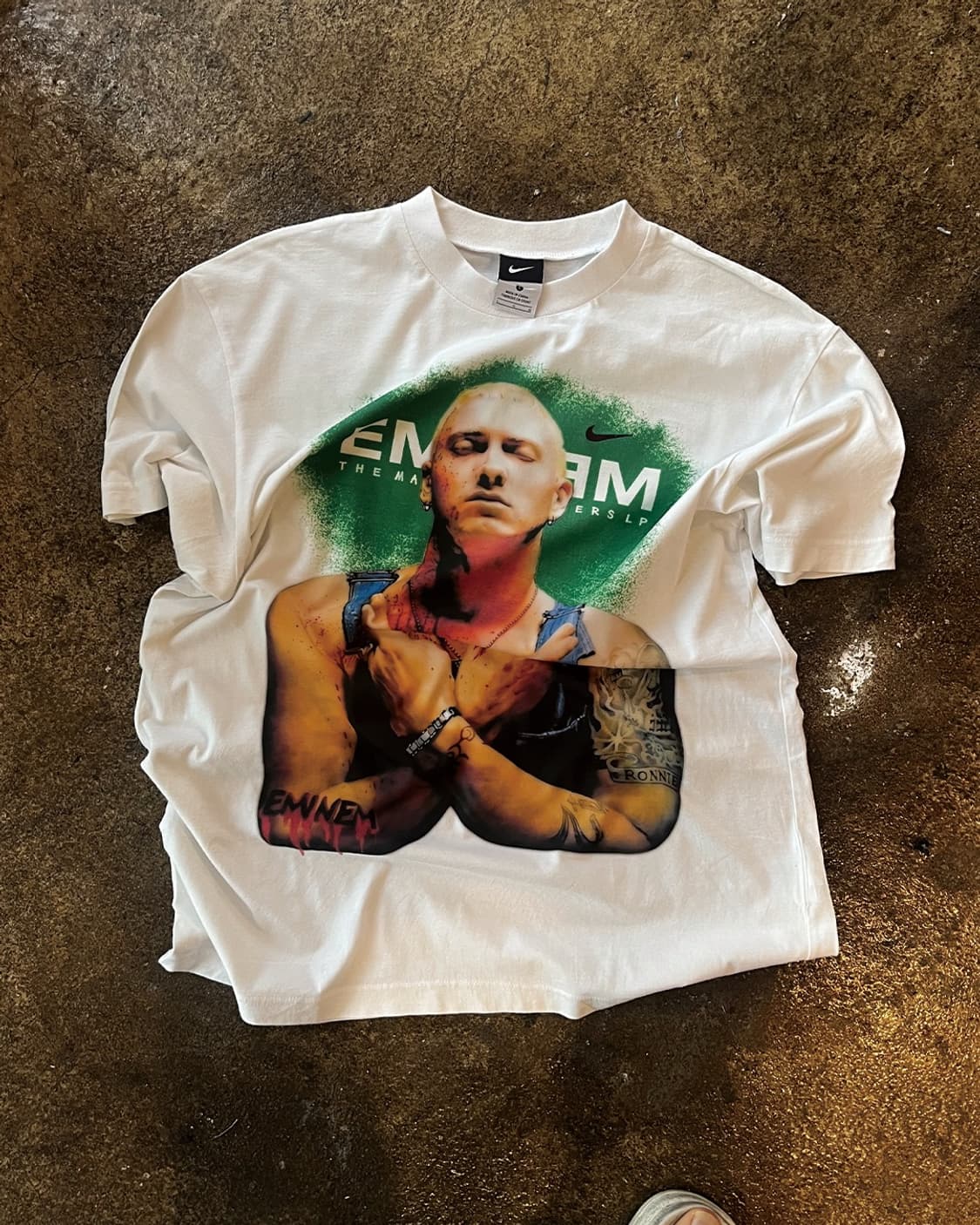 Nike Vintage+Eminem MMLP Custom Tee 상품이미지1