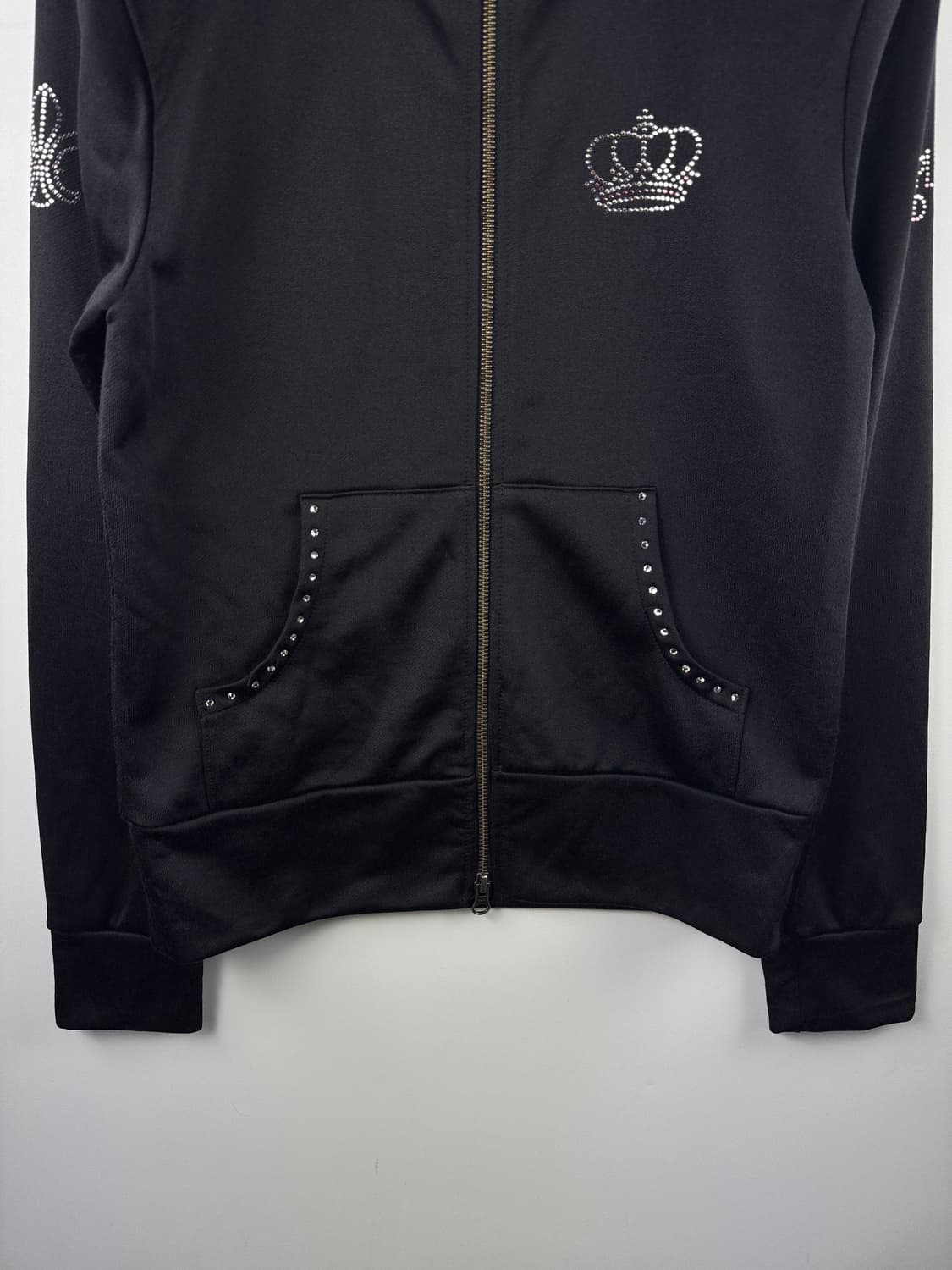 JPN 펑크 락 Y2K 큐빅 스컬 져지1722  상품이미지3