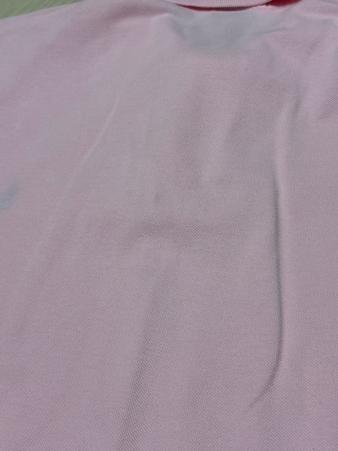 폴로 랄프로렌 슬림핏 스카이블루포니 반팔 카라티 핑크 상품이미지6