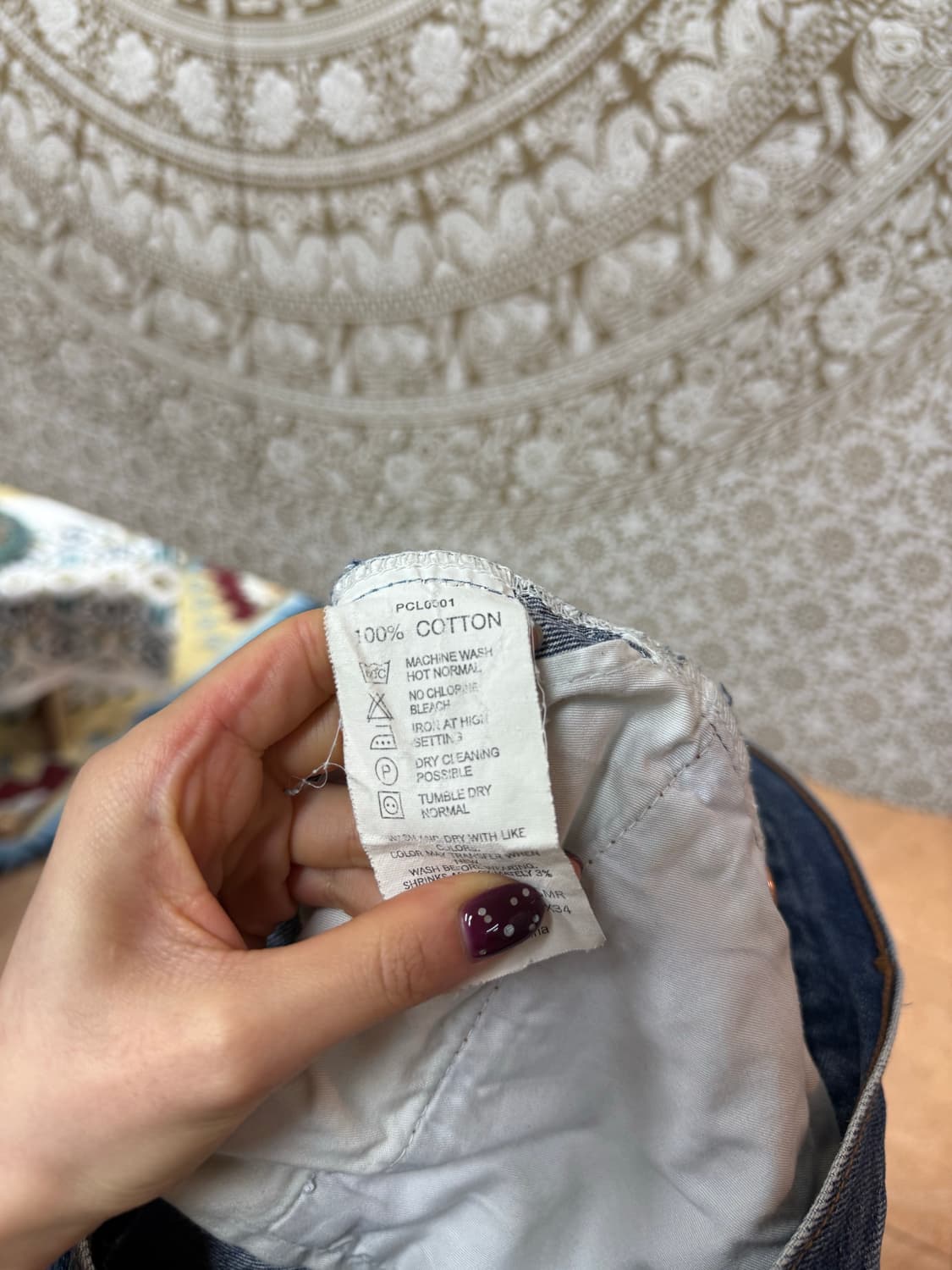 리바이스 221 오렌지탭 워싱 데님팬츠 (Z1031) 상품이미지10