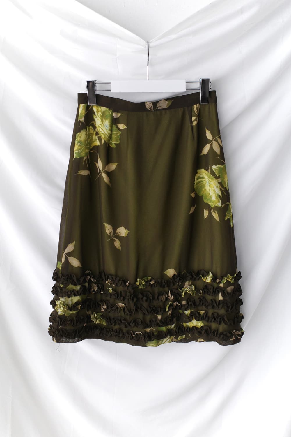 oilily) flower fril skirt 상품이미지1
